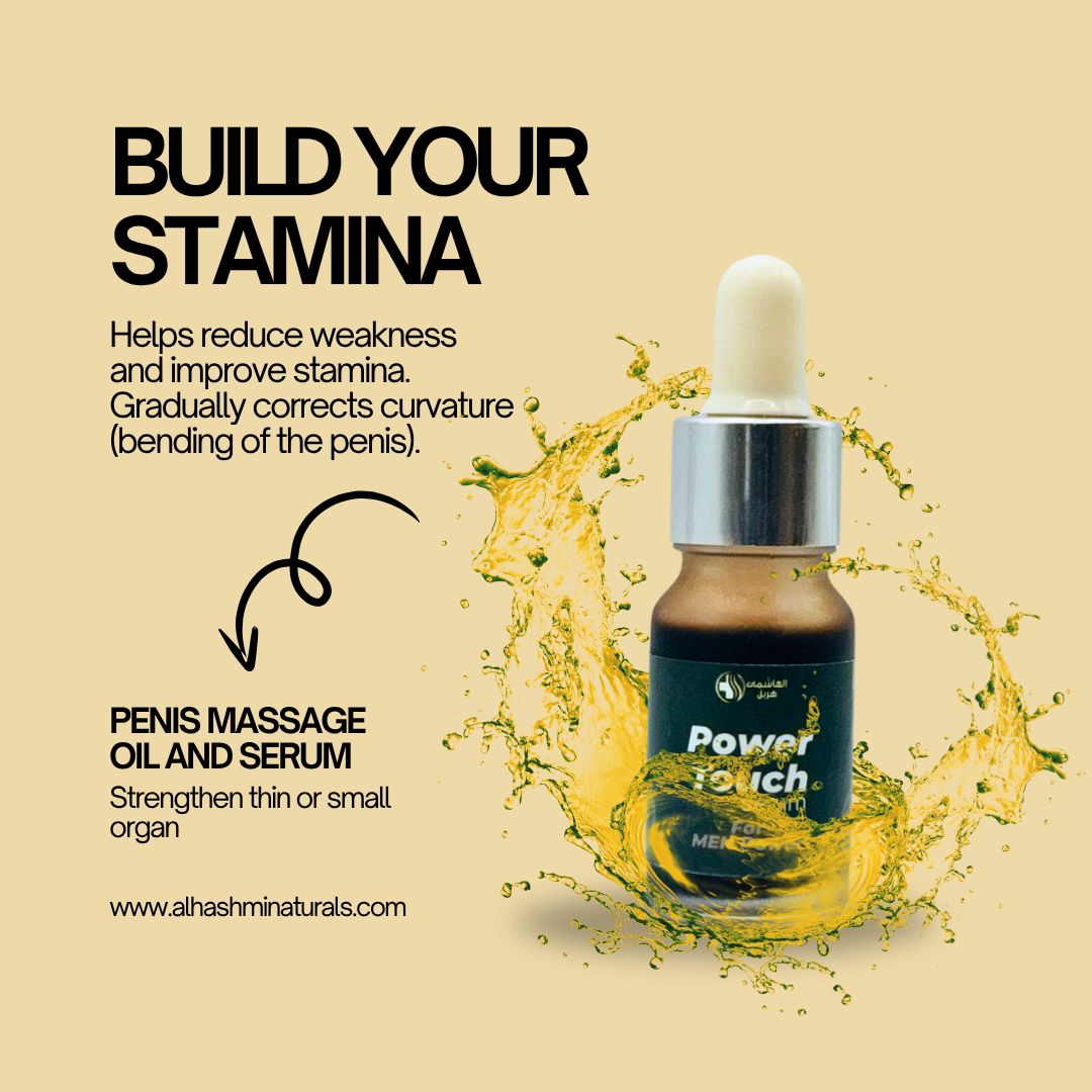 Penis Massage Oil | Herbal Men Power Oil for Vitality & Strength